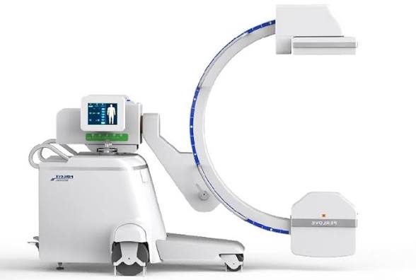 a white radiology machine